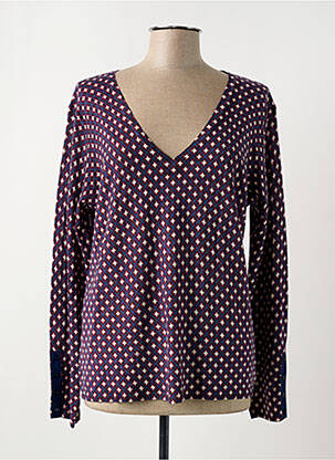 Tricou albastru DEVERNOIS femeie