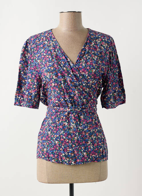 Top albastru LA FEE MARABOUTEE femeie