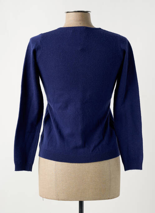 Vestă cu mâneci lungi albastru CASHMERE COMPANY femeie