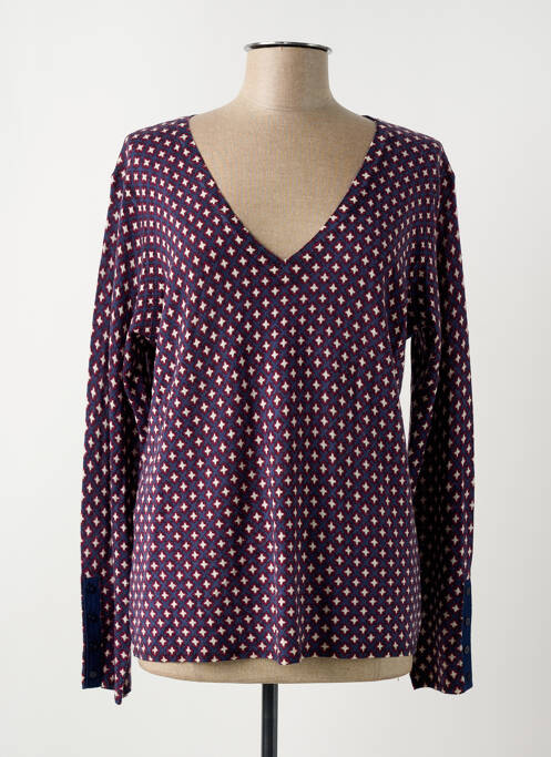 Tricou albastru DEVERNOIS femeie