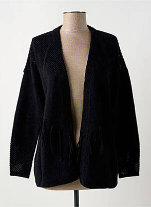 Vestă cu mâneci lungi negru D.SPORT femeie