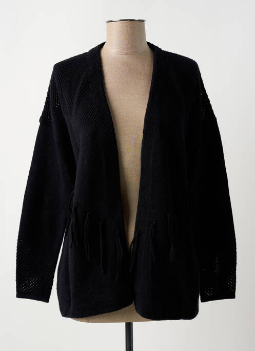 Vestă cu mâneci lungi negru D.SPORT femeie