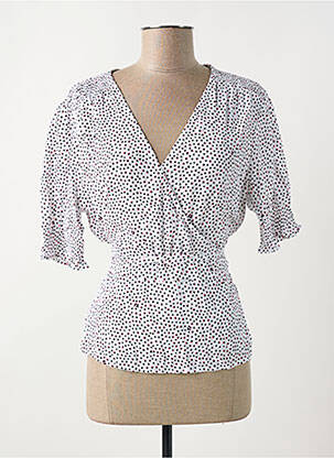 Cardigan petrecut mâneci 3/4 alb TOMMY HILFIGER femeie