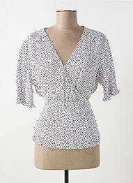 Cardigan petrecut mâneci 3/4 alb TOMMY HILFIGER femme