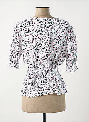 Cardigan petrecut mâneci 3/4 alb TOMMY HILFIGER femeie