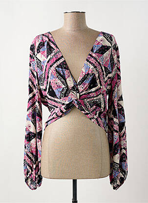 Bluză roz PEPE JEANS femeie