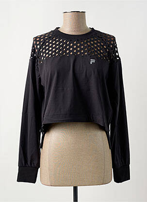 Hanorac negru FILA femeie