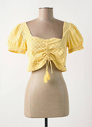 Top galben PEPE JEANS femeie