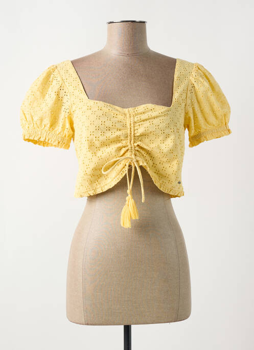 Top galben PEPE JEANS femeie