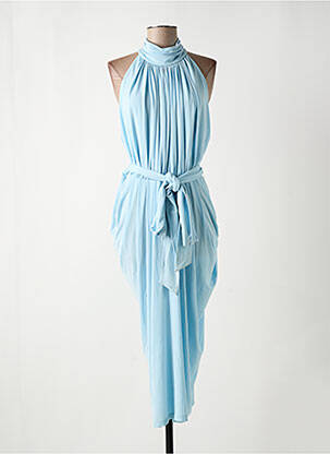 Rochie lungă albastru TOMMY HILFIGER femeie