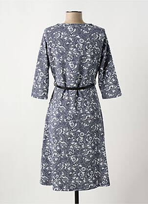 Rochie midi mâneci 3/4 mâneci 3/4 gri DAMART femeie