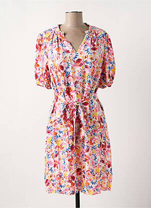 Rochie midi roz DAMART femeie