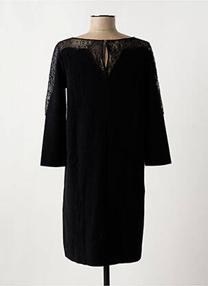 Rochie midi mâneci lungi mâneci lungi negru DEVERNOIS femeie