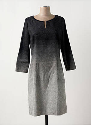 Rochie midi mâneci lungi mâneci lungi negru DEVERNOIS femeie