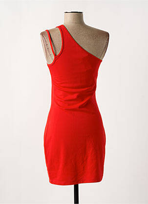 Rochie scurtă fără mâneci fără mâneci roșu TOMMY HILFIGER femeie