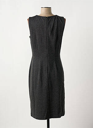 Rochie midi fără mâneci fără mâneci gri BROOKS BROTHERS femeie