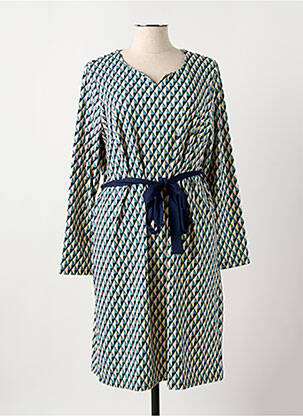 Rochie midi albastru DAMART femeie