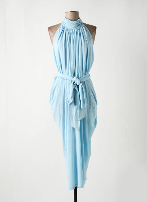 Rochie lungă albastru TOMMY HILFIGER femeie