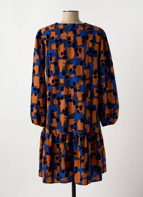 Rochie midi maro DAMART femeie