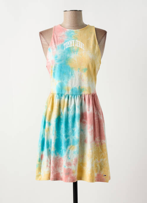 Rochie scurtă galben TOMMY HILFIGER femeie