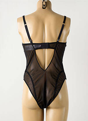 Body de lenjerie elasticitate negru WOLFORD femeie