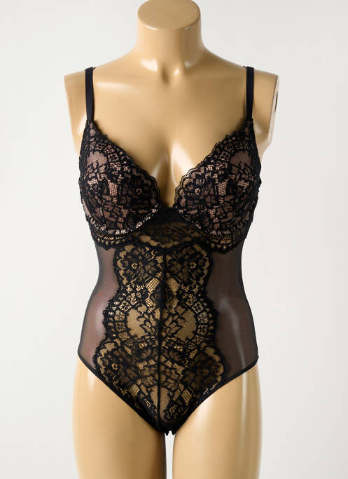 Body de lenjerie negru WOLFORD femeie