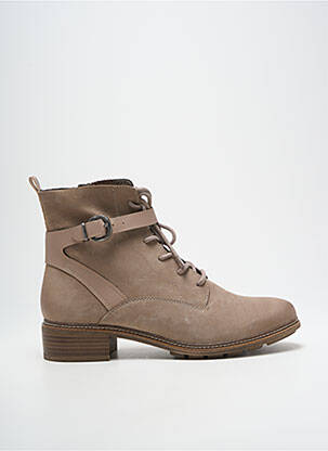 Botine/Ghete bej TAMARIS femeie