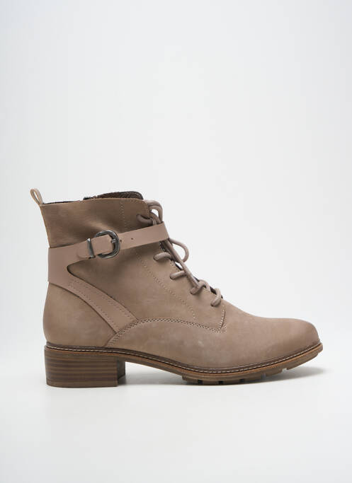 Botine/Ghete bej TAMARIS femeie