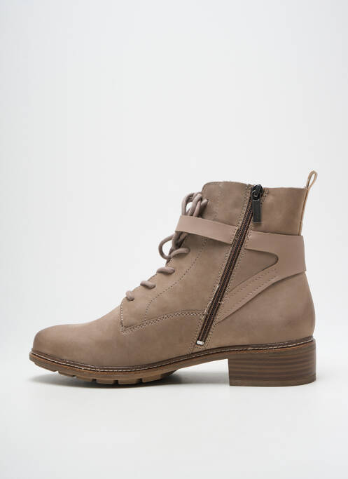 Botine/Ghete bej TAMARIS femeie