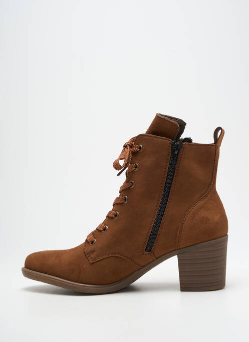 Botine/Ghete maro RIEKER femeie