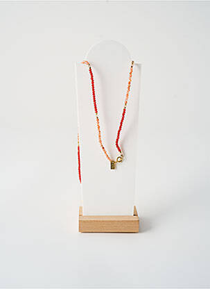 Colier ornament piatră roșu L'ATELIER DES DAMES femeie