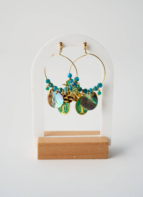 Cercei verde L'ATELIER DES DAMES femeie