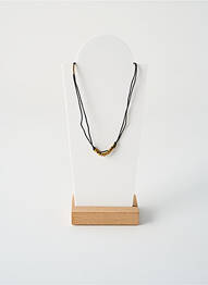 Colier ornament cu mărgele negru BY GARANCE femme