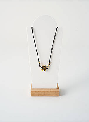 Colier negru BY GARANCE femeie