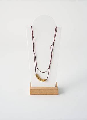 Colier închidere magnetică violet BY GARANCE femeie