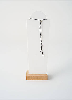 Colier ornament cu mărgele argintiu BY GARANCE femeie