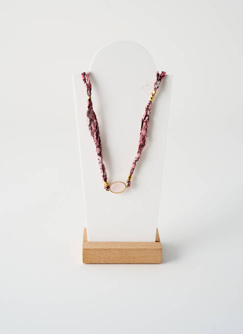 Colier roz BY GARANCE femeie