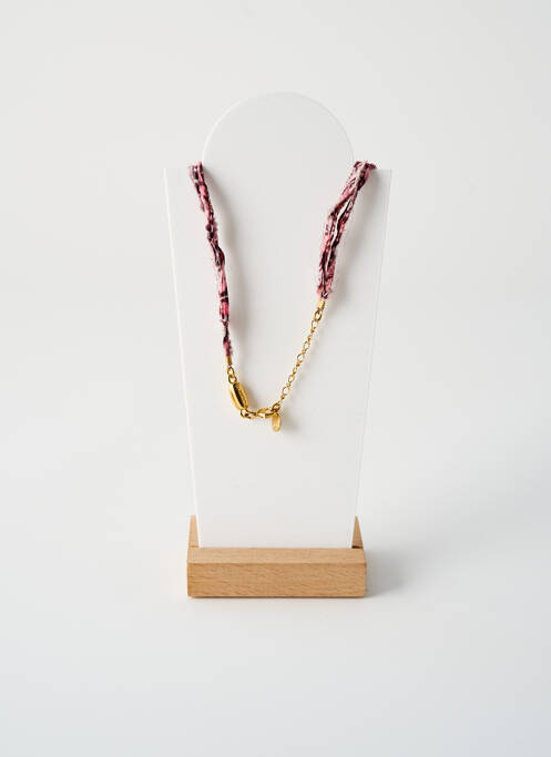 Colier roz BY GARANCE femeie