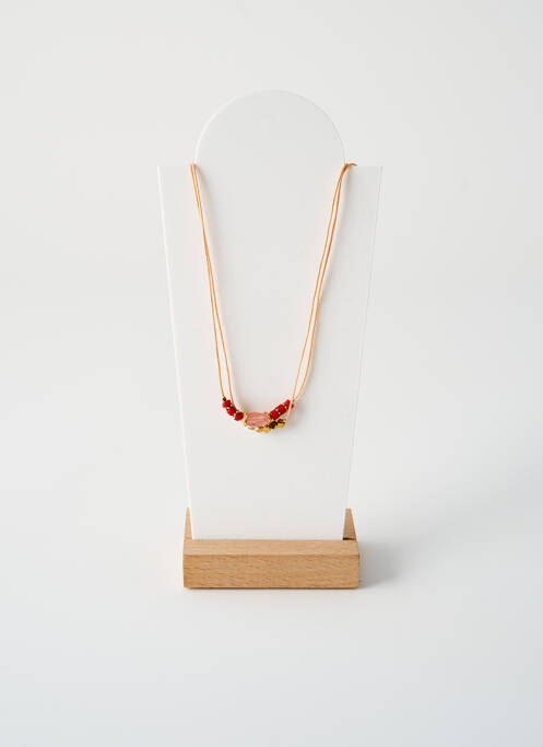 Colier roșu BY GARANCE femeie