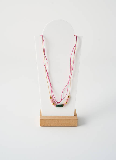 Colier roz BY GARANCE femeie