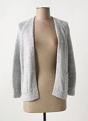 Vestă cu mâneci lungi gri LUISA CERANO femeie