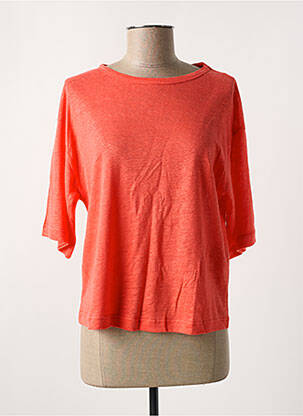 Tricou mâneci 3/4 mâneci 3/4 portocalie LUISA CERANO femeie