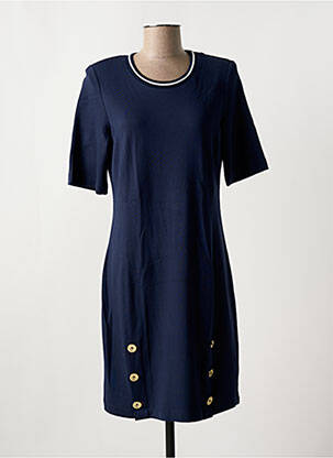 Rochie midi mâneci scurte mâneci scurte albastru LIU JO femeie