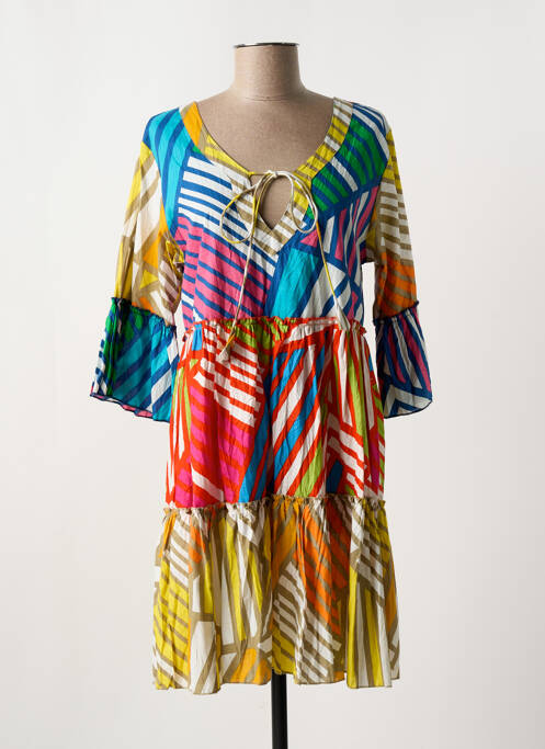 Rochie scurtă albastru DRESS ADDICT femeie