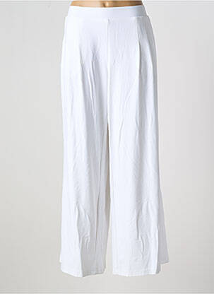 Pantalon larg alb FABER femeie