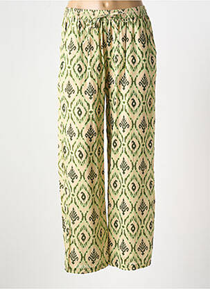 Pantalon drept verde GOA femeie