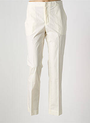 Pantalon slim bej TWINSET femeie