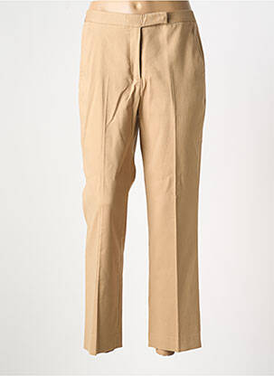 Pantalon chino țesătură poplin mărime normală maro GERARD DAREL femeie