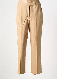 Pantalon chino țesătură poplin mărime normală maro GERARD DAREL femme
