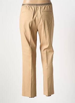 Pantalon chino țesătură poplin mărime normală maro GERARD DAREL femeie